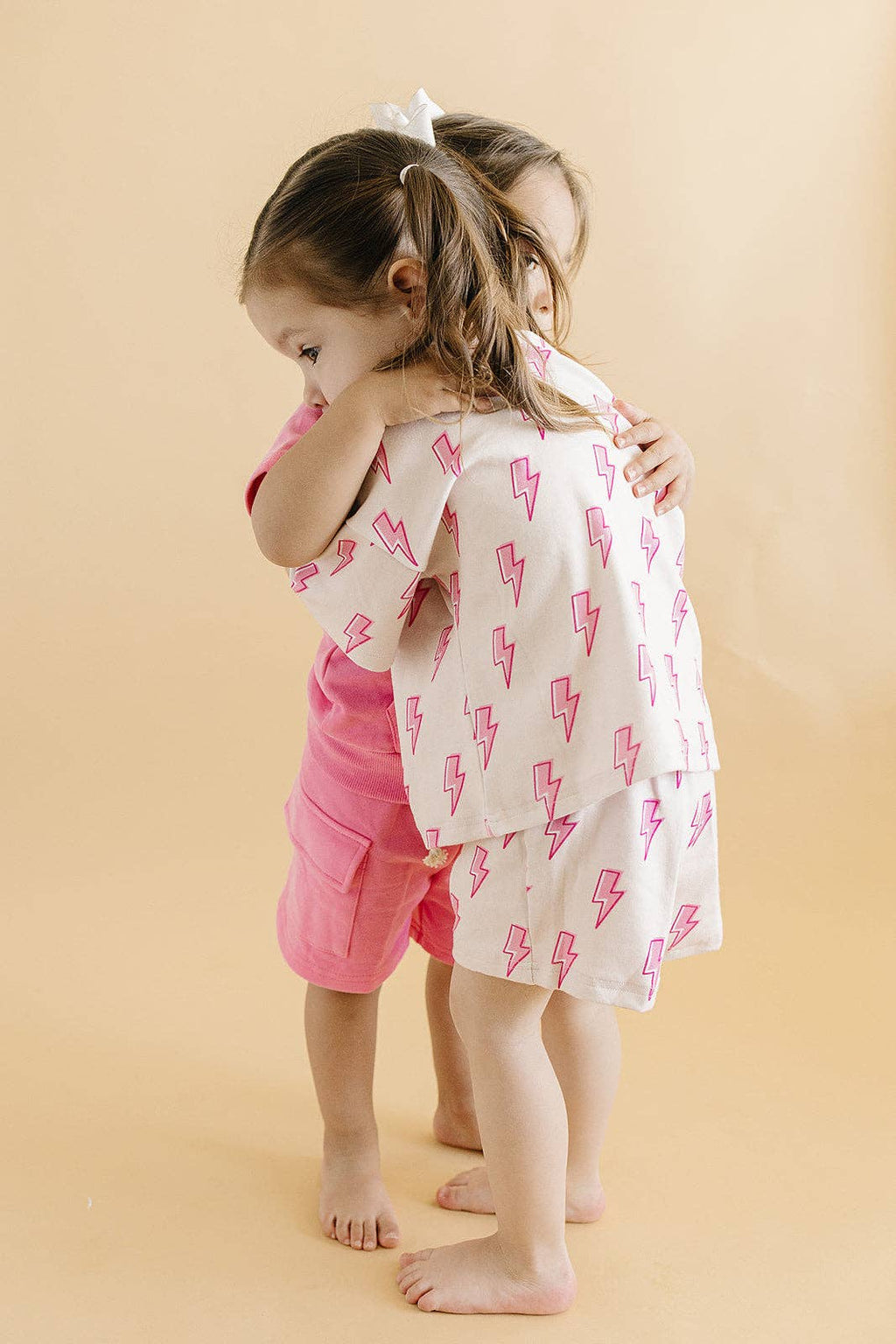 Shorts Set | Pink Bolts