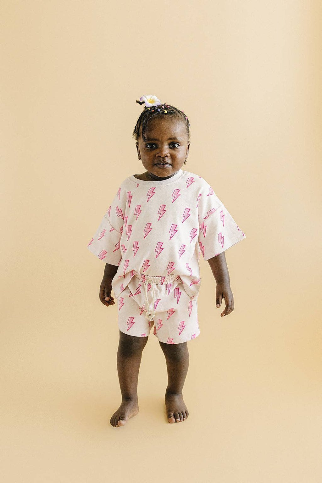 Shorts Set | Pink Bolts
