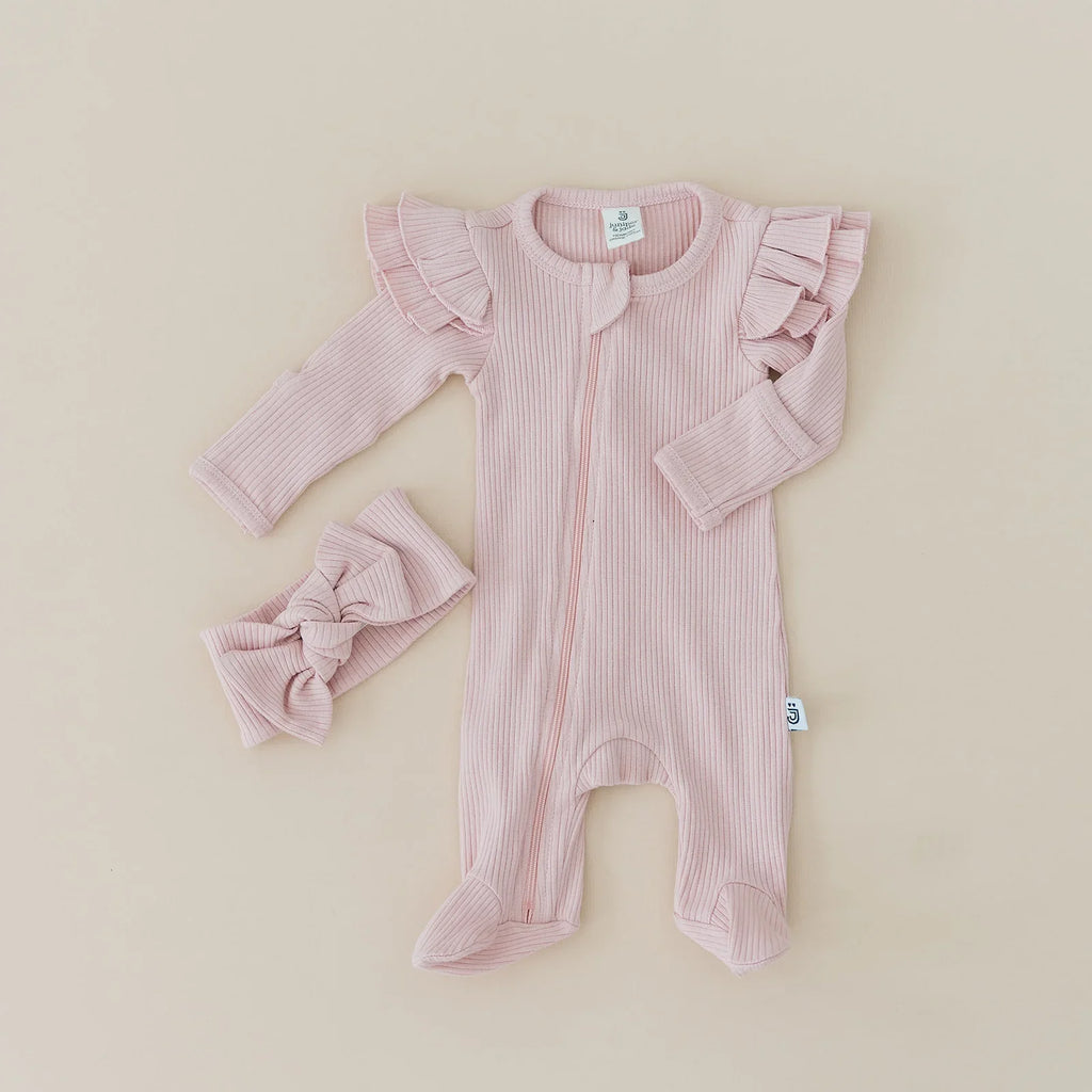 Organic Zip Footie Sets